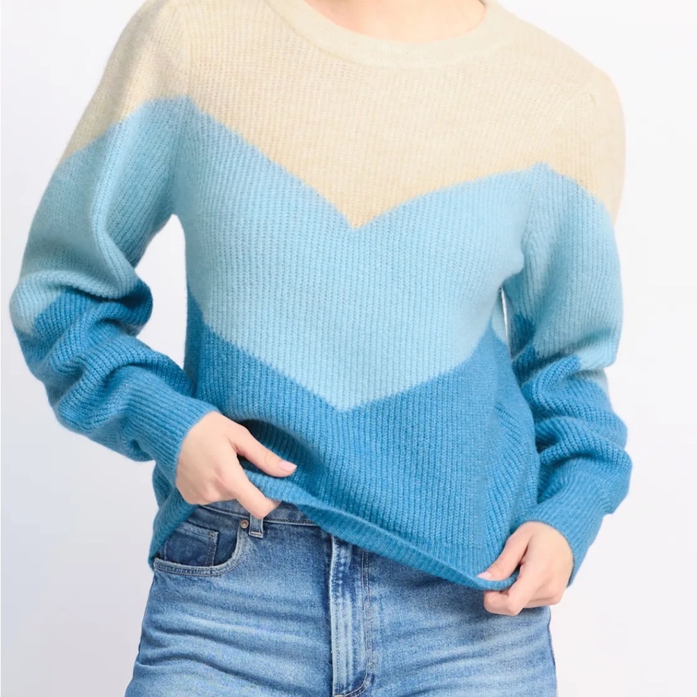 Cute Colorblock Sweater 🩵 💙
